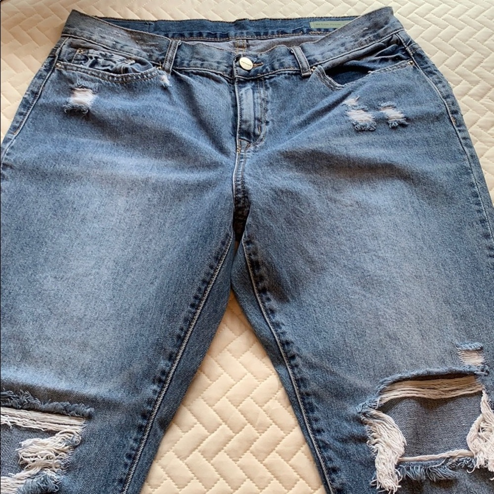 Distressed Jeans